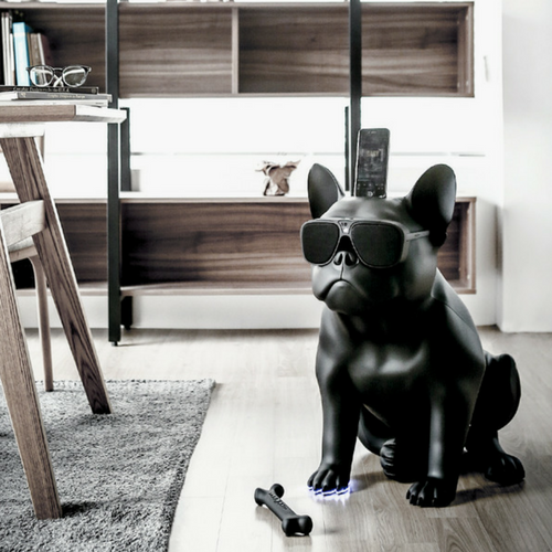 JARRE TECHNOLOGIES AEROBULL HD DOG SPEAKER WITH DOCK IN MATTE BLACK